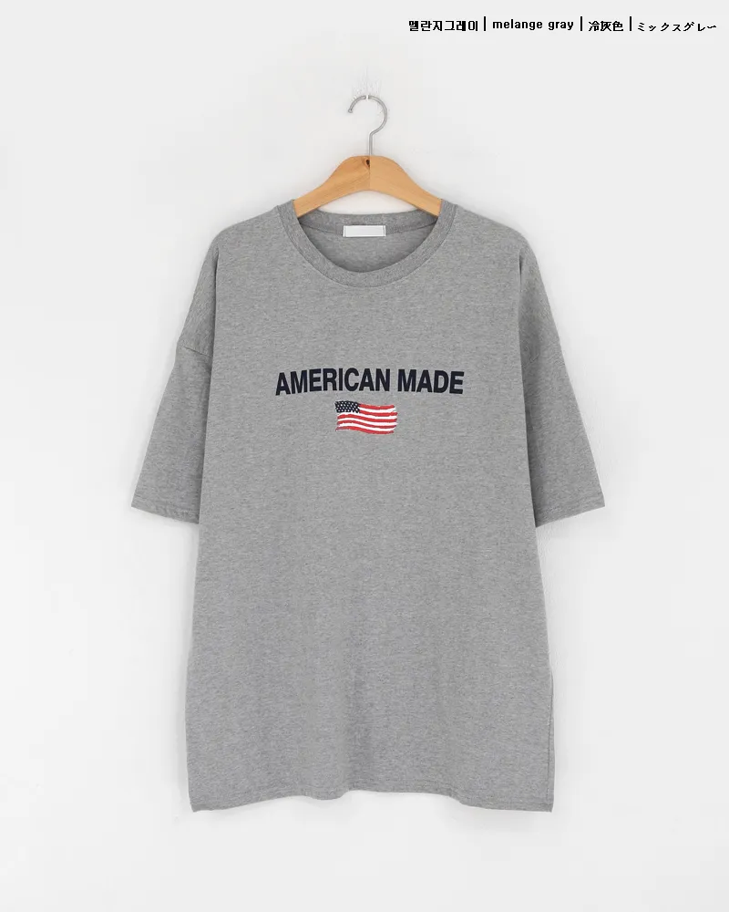 AMERICAN MADEコットンTシャツ・全4色 | 詳細画像18