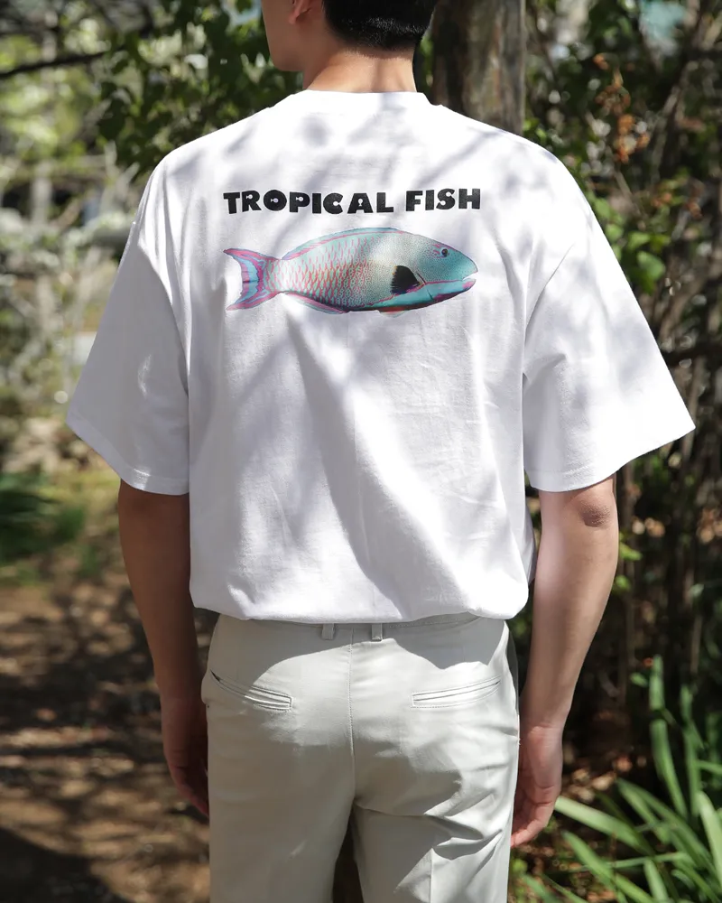 Tropical FishプリントTシャツ・全4色 | 詳細画像12