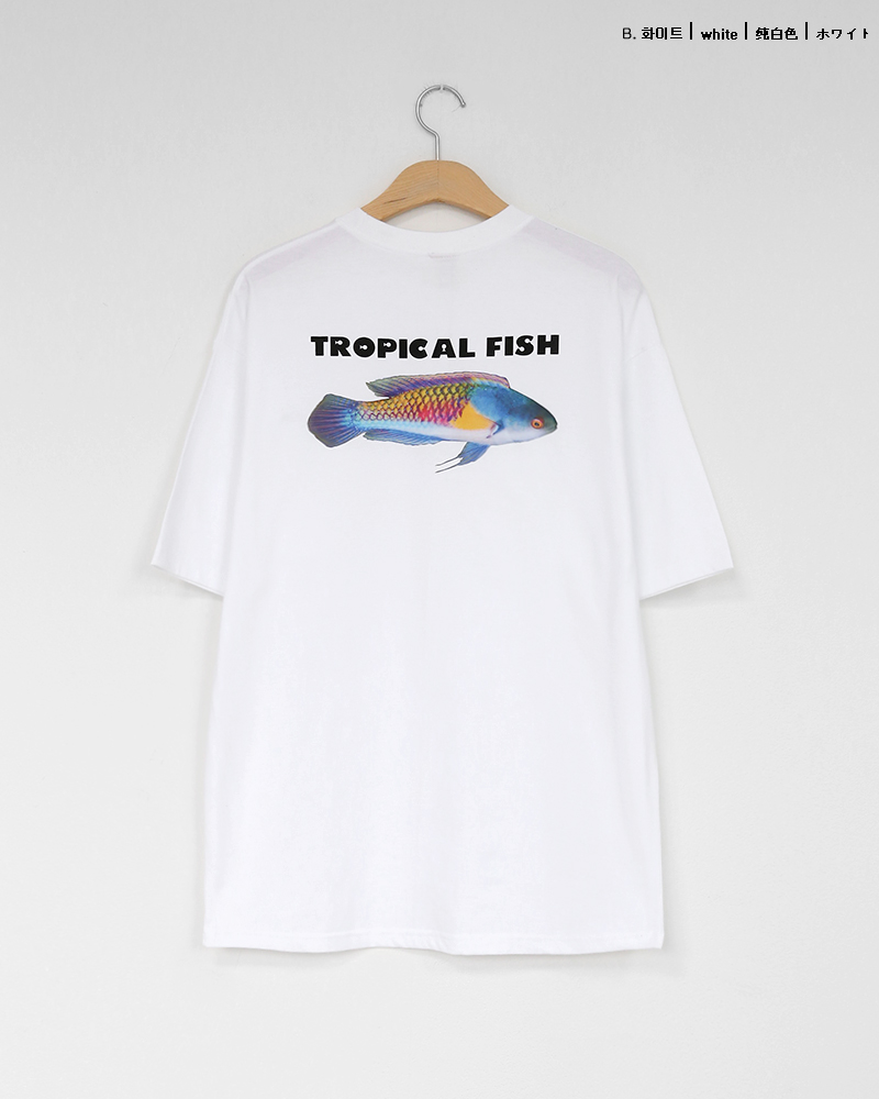 Tropical FishプリントTシャツ・全4色 | 詳細画像18