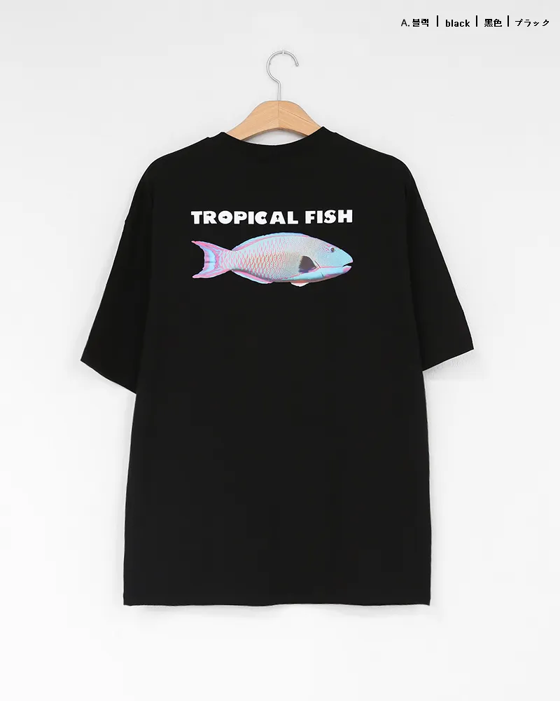 Tropical FishプリントTシャツ・全4色 | 詳細画像20