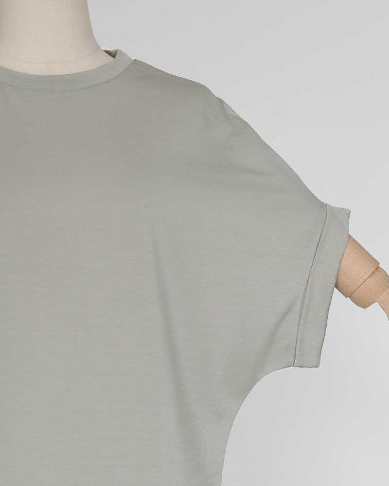 ロールアップ半袖Tシャツ・全3色 | DHOLIC PLUS | 詳細画像23