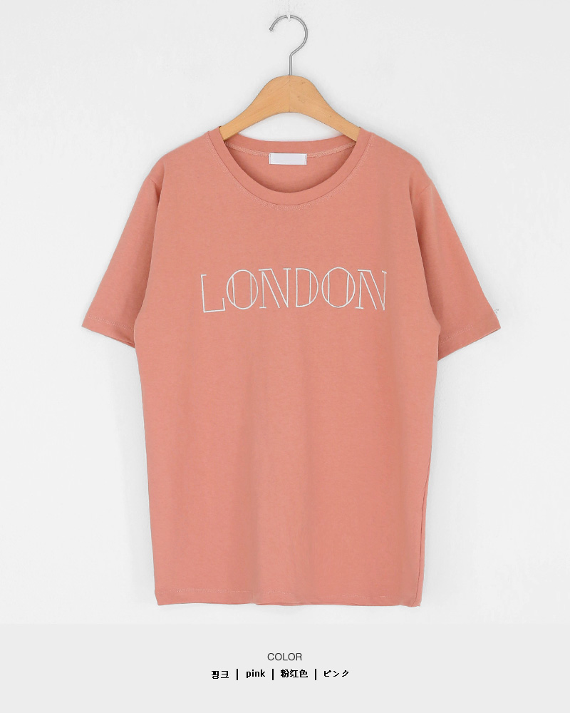 LONDON刺繍Tシャツ・全4色 | DHOLIC | 詳細画像32