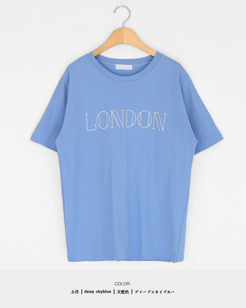 LONDON刺繍Tシャツ・全4色 | DHOLIC | 詳細画像34