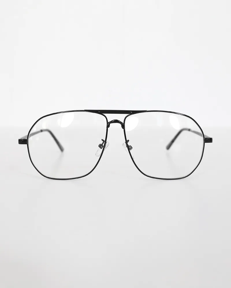 ダブルブリッジメタル眼鏡・全3色 | 詳細画像15