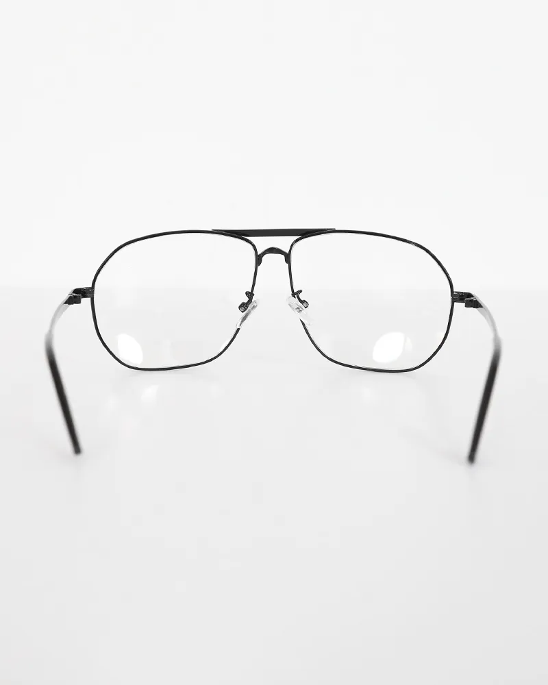 ダブルブリッジメタル眼鏡・全3色 | 詳細画像17