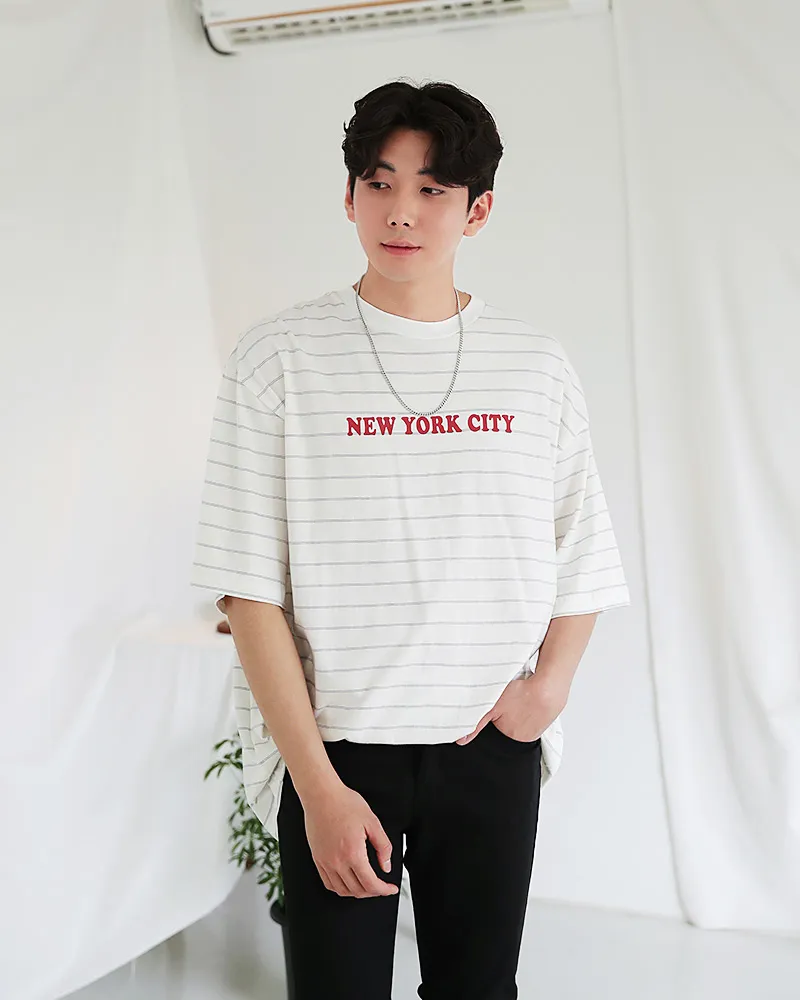 NEW YORK CITYボーダーTシャツ・全3色 | 詳細画像16