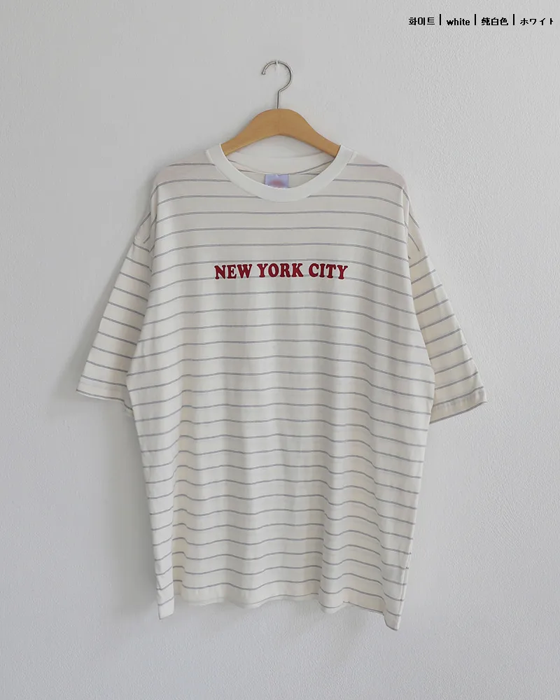 NEW YORK CITYボーダーTシャツ・全3色 | 詳細画像18