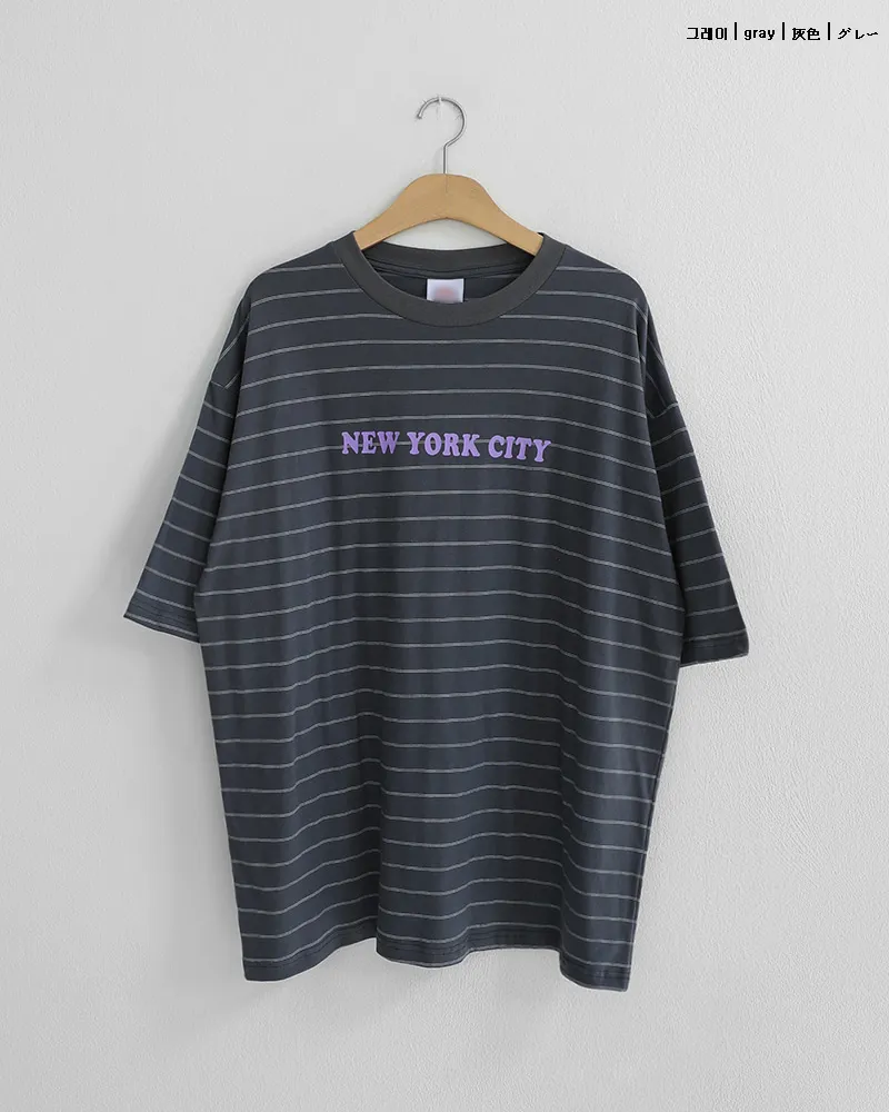 NEW YORK CITYボーダーTシャツ・全3色 | 詳細画像19