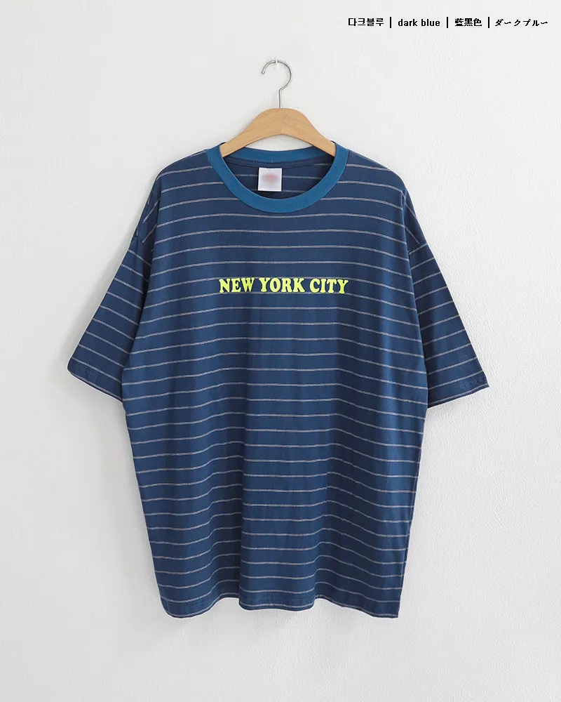 NEW YORK CITYボーダーTシャツ・全3色 | 詳細画像20