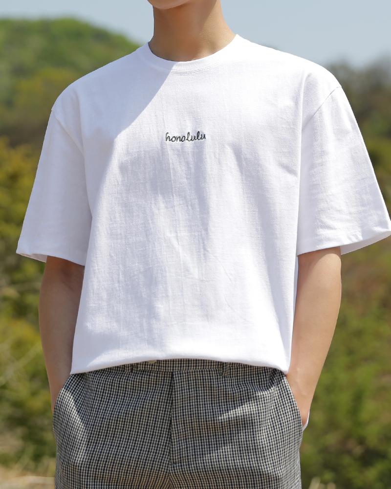 honolulu刺繍Tシャツ・全3色 | 詳細画像13