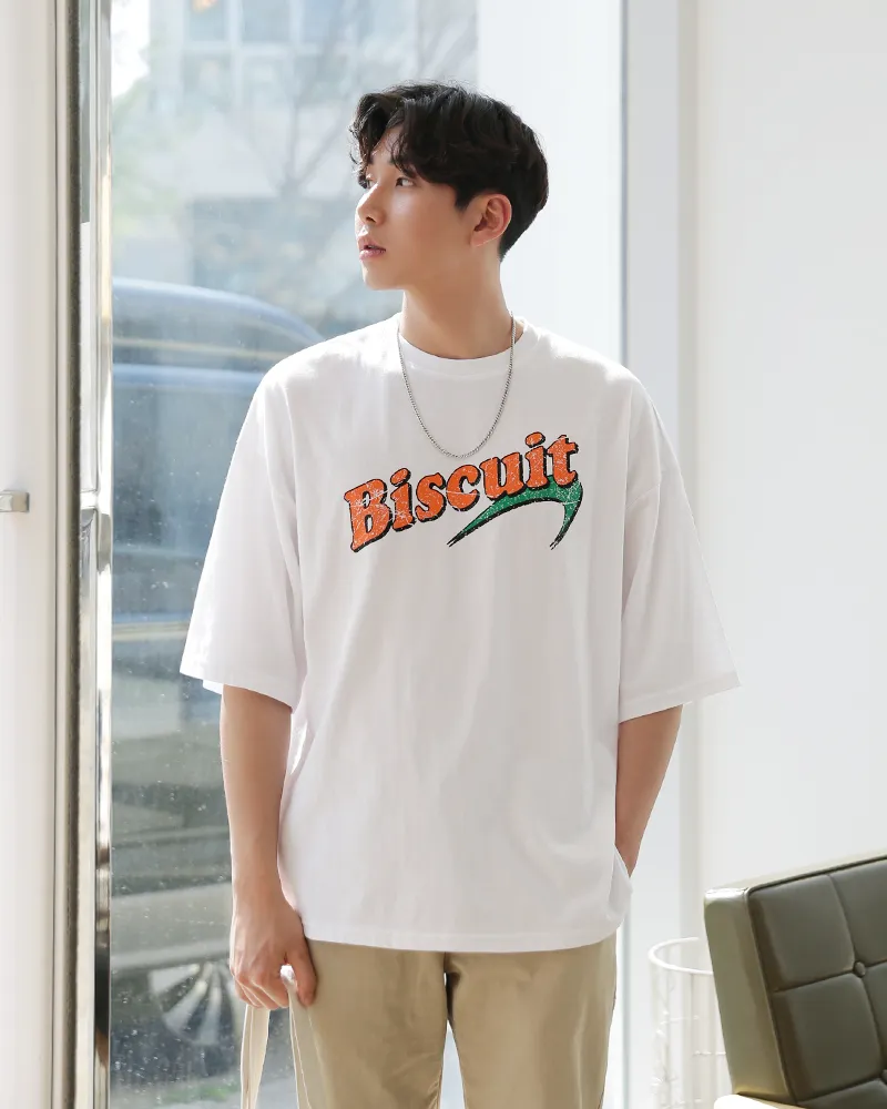 BiscuitプリントTシャツ・全4色 | 詳細画像5