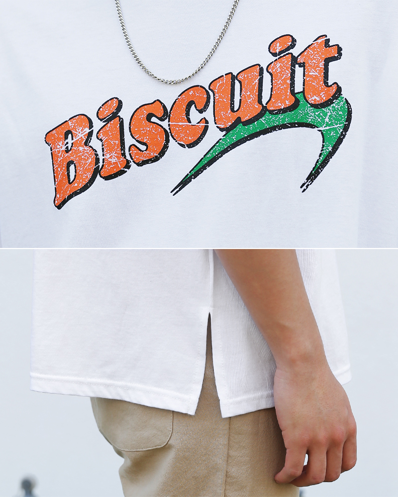 BiscuitプリントTシャツ・全4色 | 詳細画像13