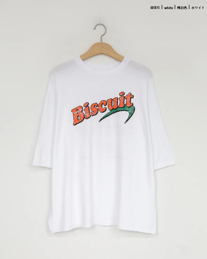 BiscuitプリントTシャツ・全4色 | 詳細画像27