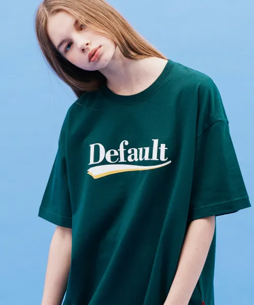 *Default*カラーバーロゴTシャツ(グリーン) | 詳細画像1