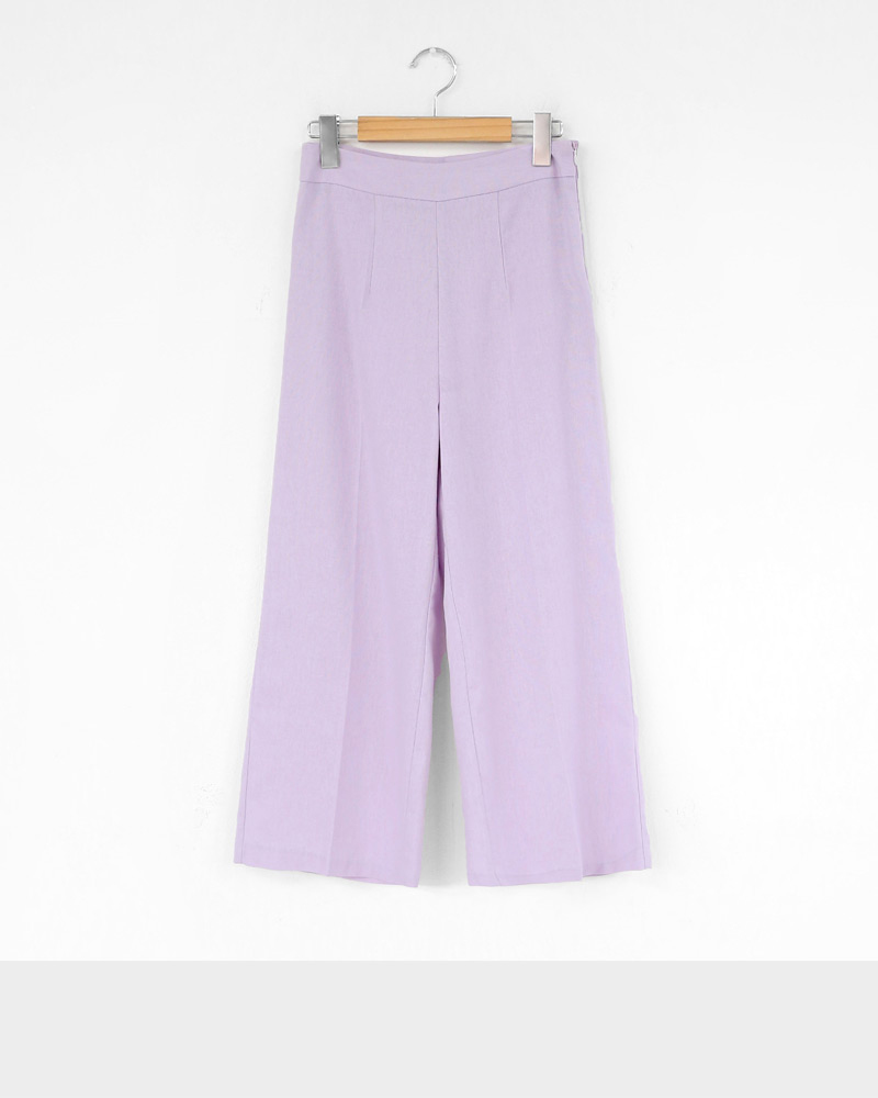 リネン混スクエアスリーブレス&ワイドパンツSET・全4色 | DHOLIC | 詳細画像47