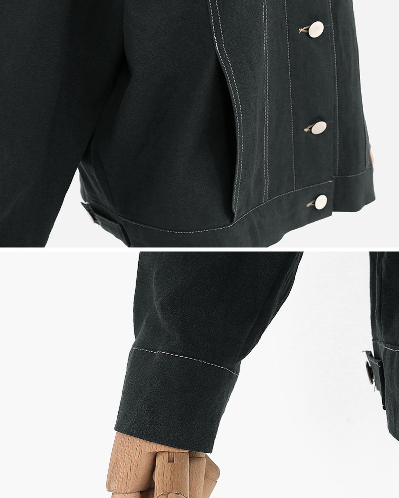 リネン混ツーポケットジャケット・全2色 | DHOLIC | 詳細画像27