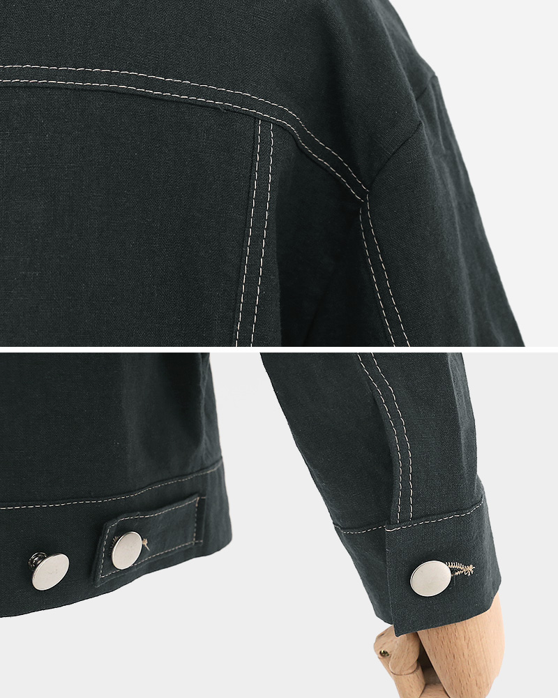リネン混ツーポケットジャケット・全2色 | DHOLIC | 詳細画像29