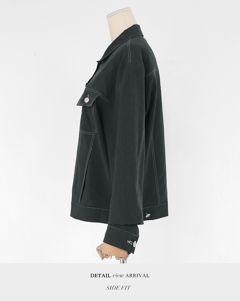 リネン混ツーポケットジャケット&タイトミニスカートSET・全2色 | DHOLIC | 詳細画像25