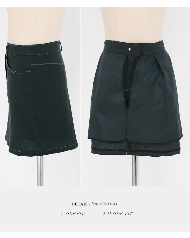 リネン混ツーポケットジャケット&タイトミニスカートSET・全2色 | DHOLIC | 詳細画像29