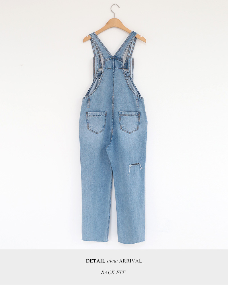 カットオフデニムサロペット・全1色 | DHOLIC | 詳細画像21