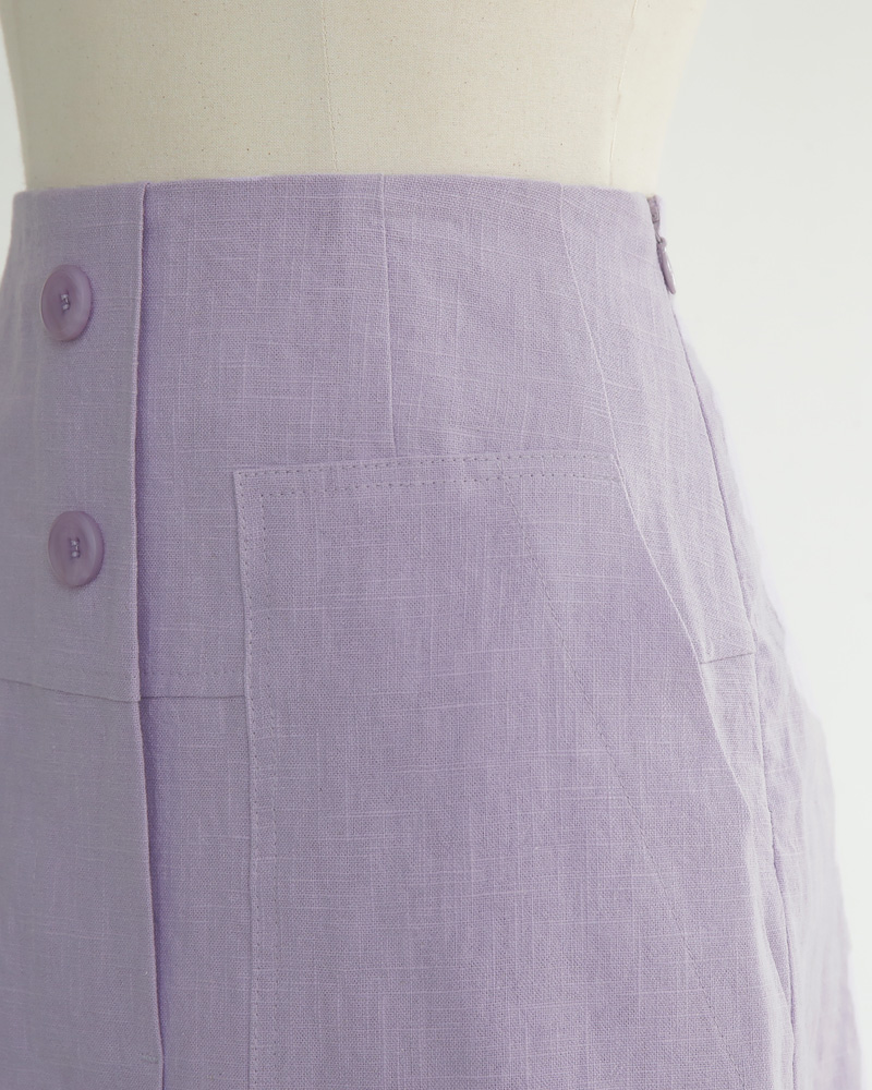 ツーボタンポケットスカート・全3色 | DHOLIC | 詳細画像25