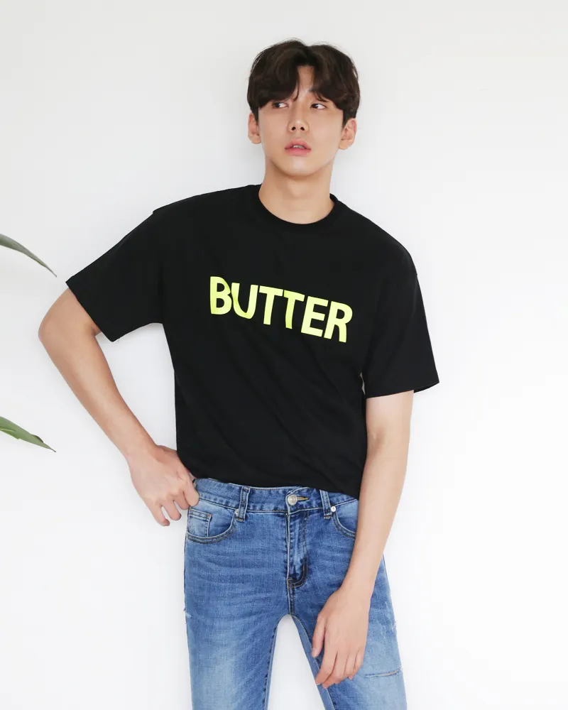 BUTTERレタリングTシャツ・全4色 | 詳細画像2