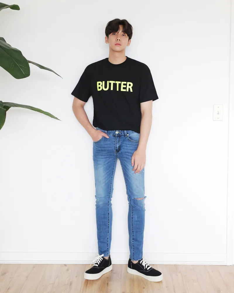 BUTTERレタリングTシャツ・全4色 | 詳細画像4