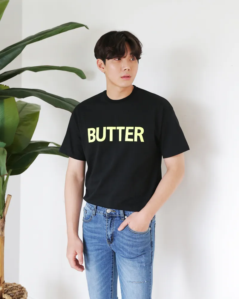 BUTTERレタリングTシャツ・全4色 | 詳細画像5