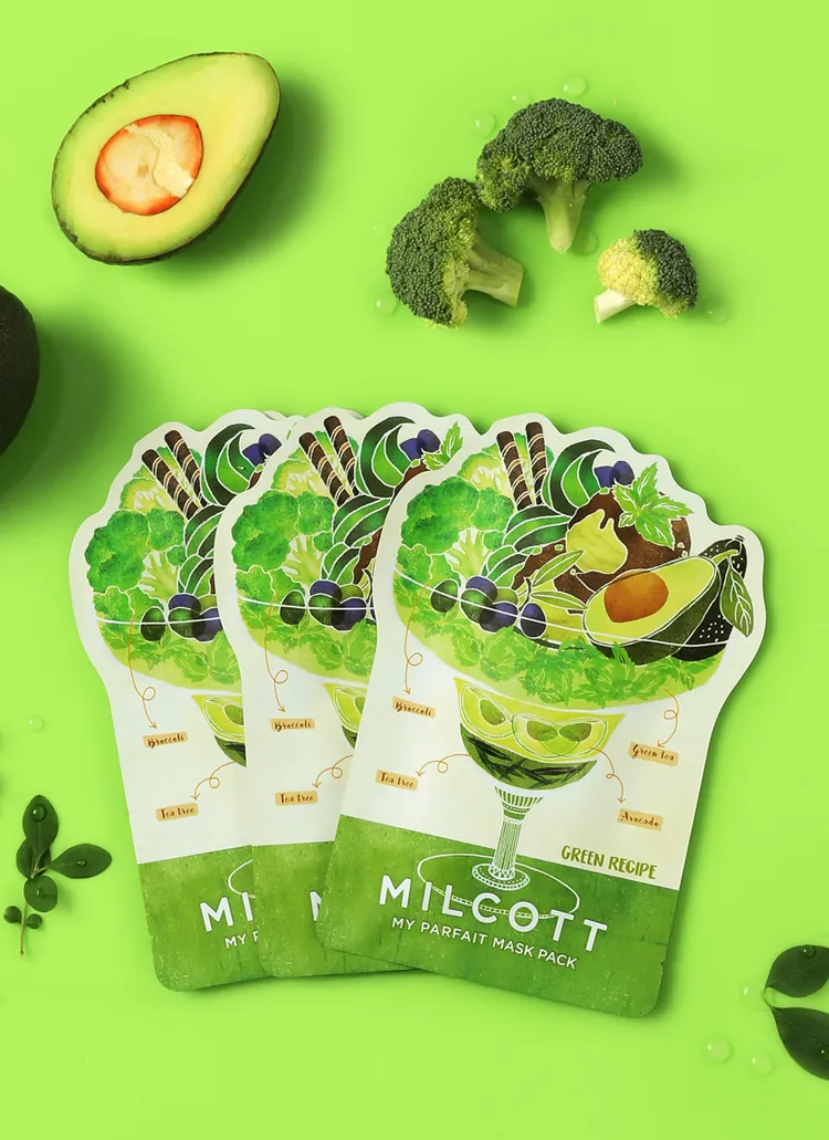 [MILCOTT]マイパルフェマスクパックグリーンレシピ | 詳細画像1