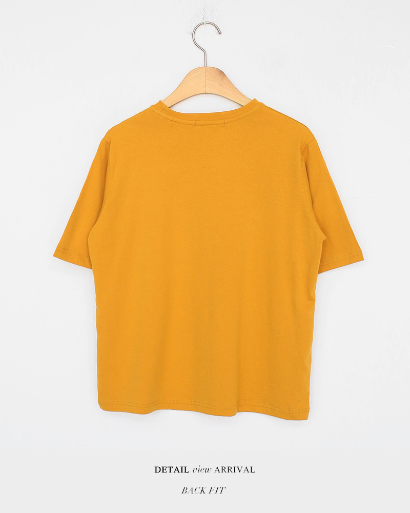 ソリッドカラー半袖Tシャツ・全5色 | DHOLIC | 詳細画像32