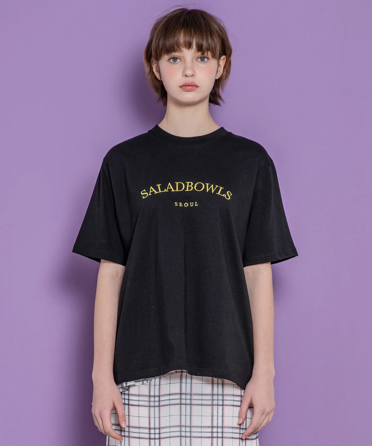 *SALADBOWLS*18SBベーシックTシャツ1(ブラック) | 詳細画像1