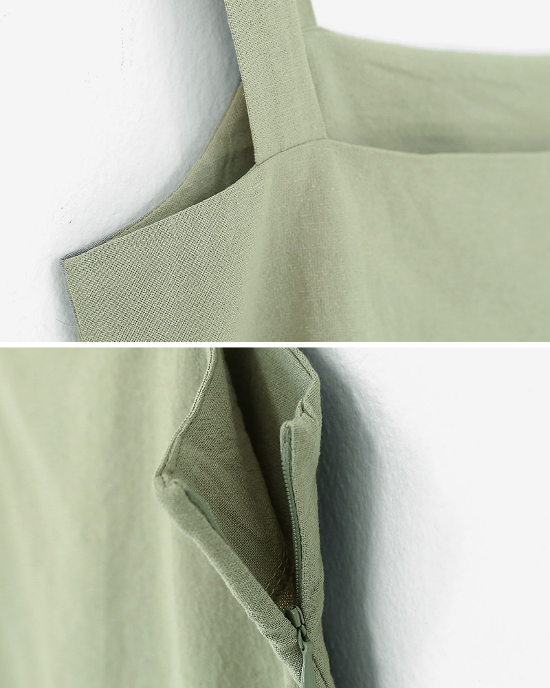 クロップドスリーブレス&ボタンAラインスカートSET・全2色 | DHOLIC | 詳細画像27