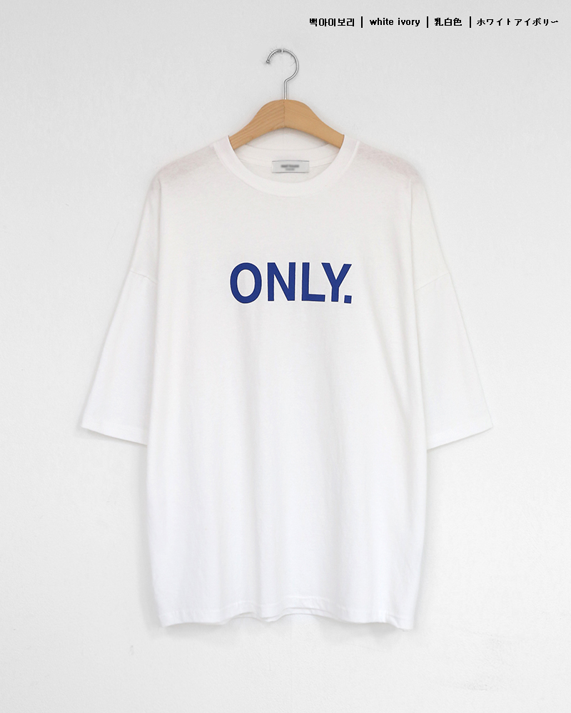 ONLY.コットン半袖Tシャツ・全5色 | 詳細画像34