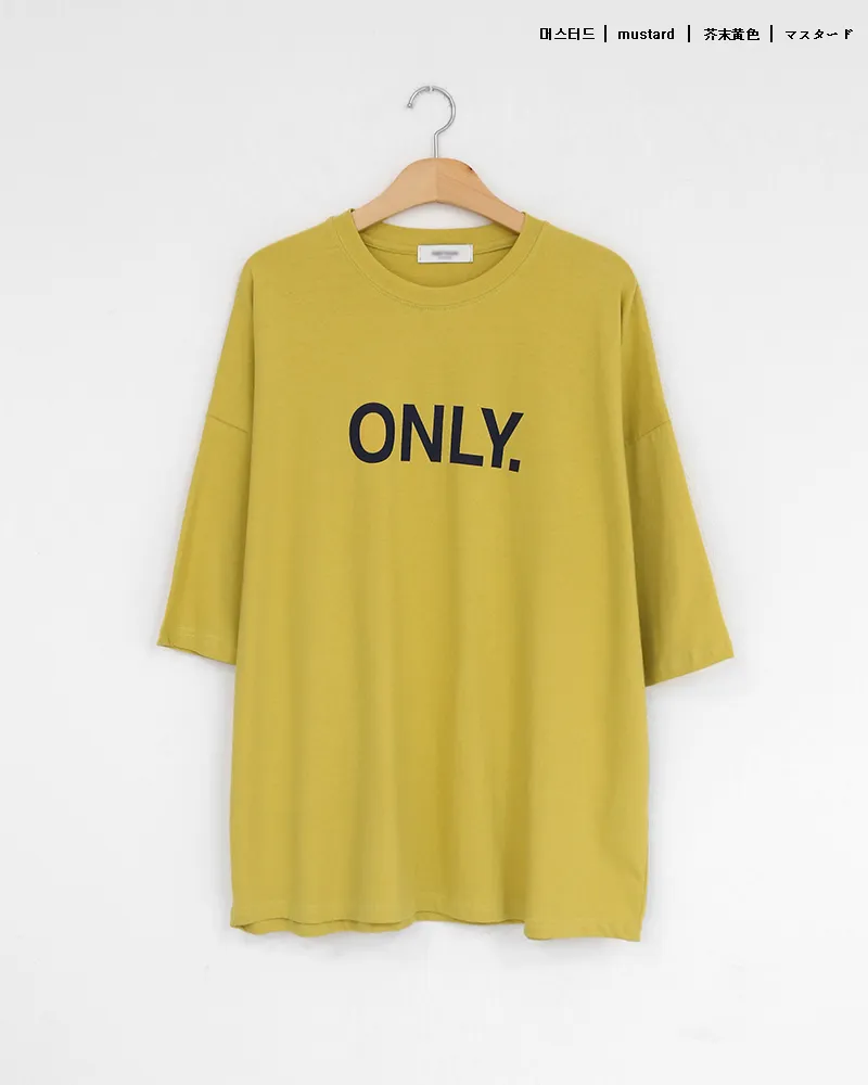 ONLY.コットン半袖Tシャツ・全5色 | 詳細画像35