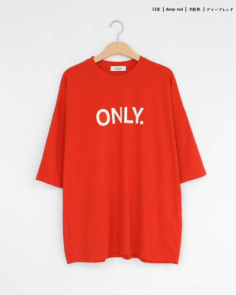 ONLY.コットン半袖Tシャツ・全5色 | 詳細画像37