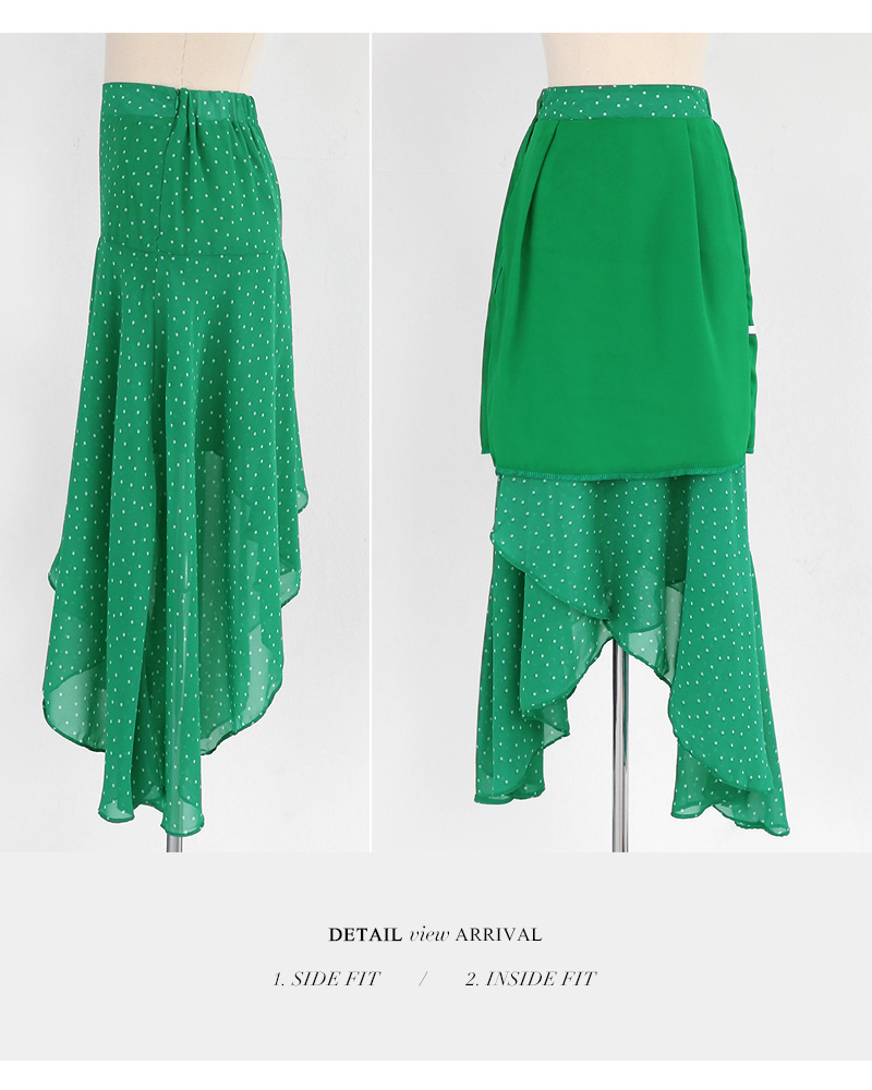 アンバランスドットスカート・全2色 | DHOLIC PLUS | 詳細画像29
