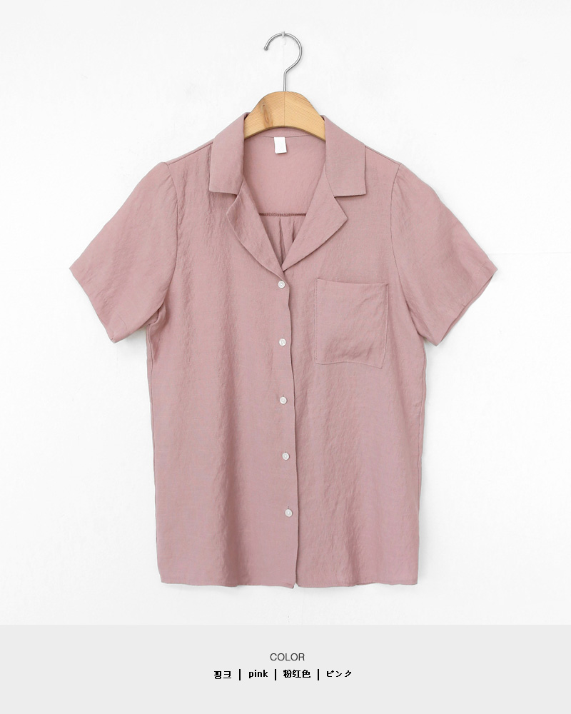 ショートスリーブオープンカラーシャツ・全5色 | DHOLIC PLUS | 詳細画像21