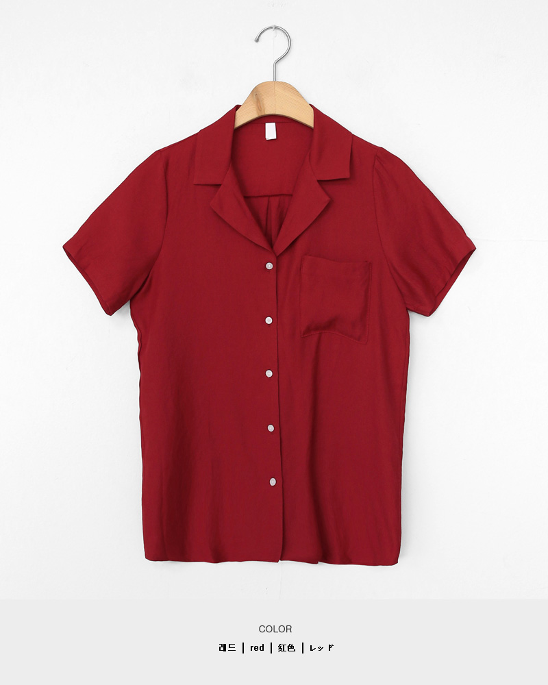 ショートスリーブオープンカラーシャツ・全5色 | DHOLIC PLUS | 詳細画像25