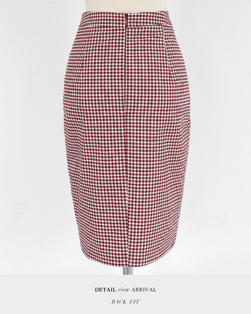 チェックスリットタイトスカート・全2色 | DHOLIC | 詳細画像30