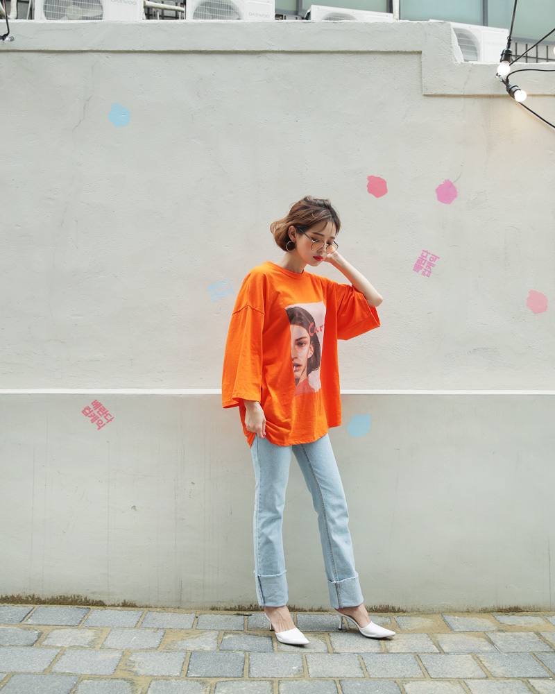 ストレートウォッシュドデニムパンツ・全1色 | DHOLIC | 詳細画像13