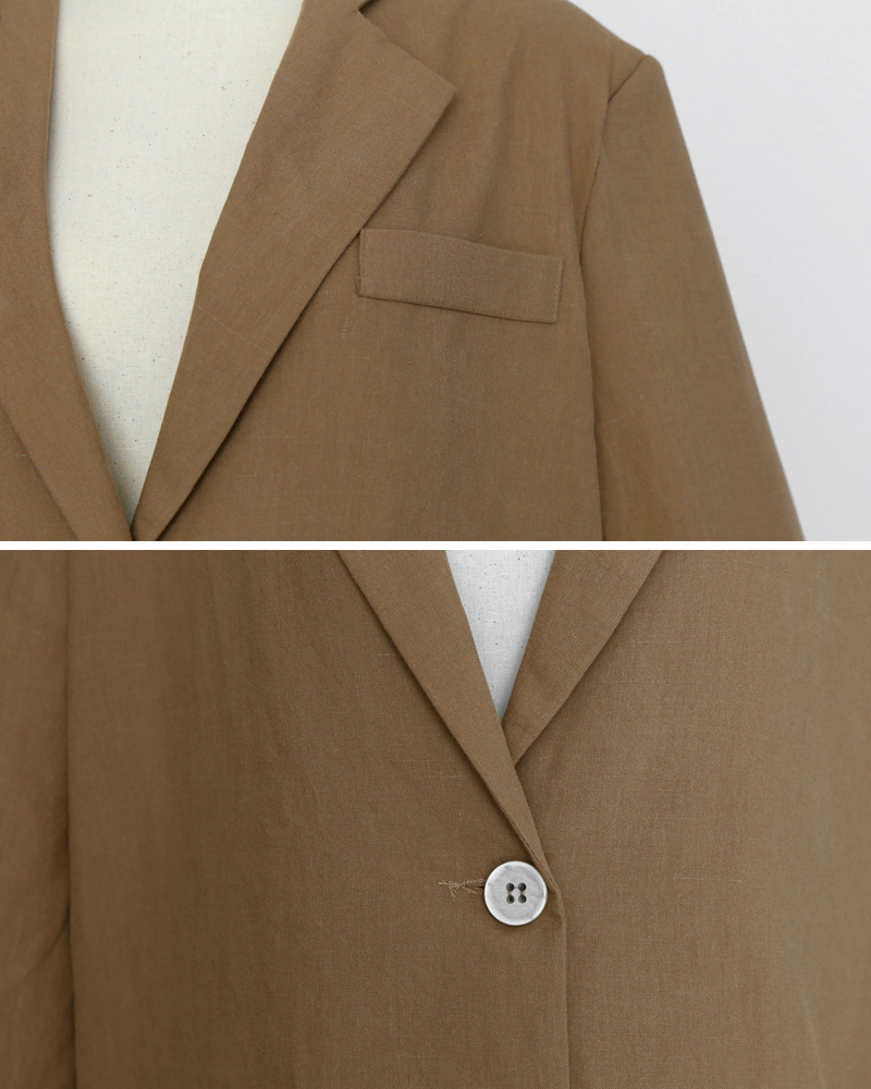 リネンアウトポケットジャケット&タックショートパンツSET・全3色 | DHOLIC | 詳細画像37