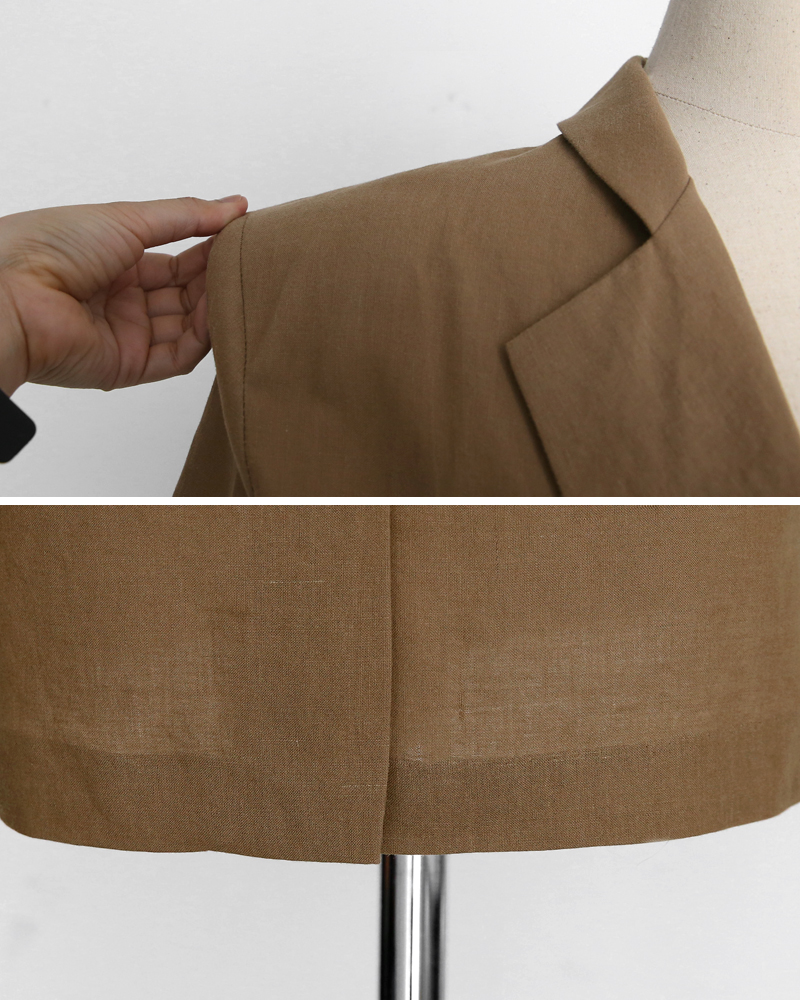 リネンアウトポケットジャケット&タックショートパンツSET・全3色 | DHOLIC | 詳細画像39
