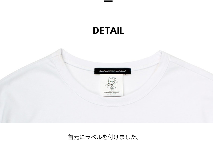 *oneninenineone*スクエアプリントオーバーフィットTシャツ4COLORS | 詳細画像8