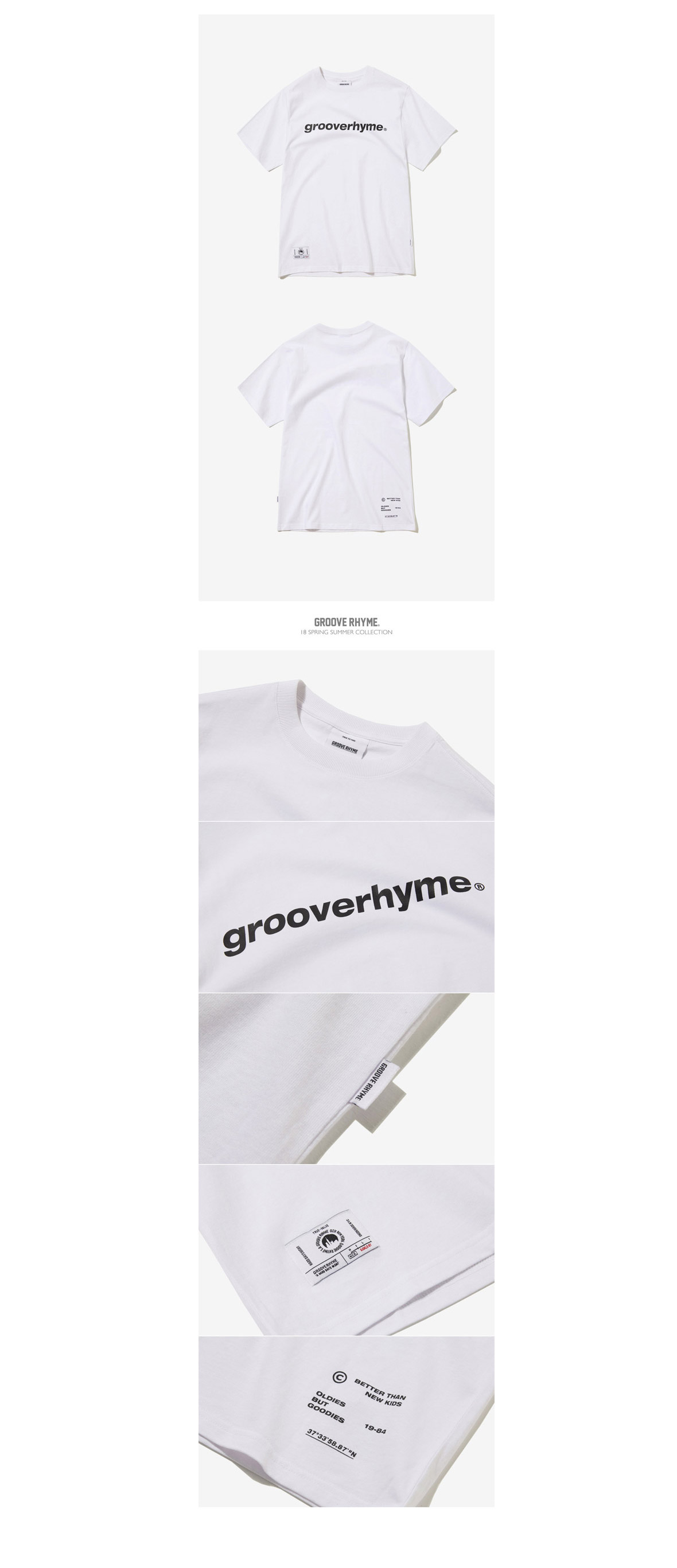 *GROOVE RHYME*ロゴTシャツ3WH | 詳細画像3