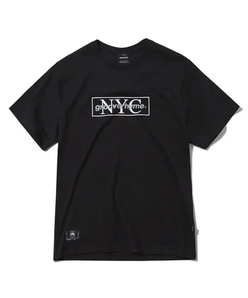 *GROOVE RHYME*NYCラバープリントTシャツBK | 詳細画像1