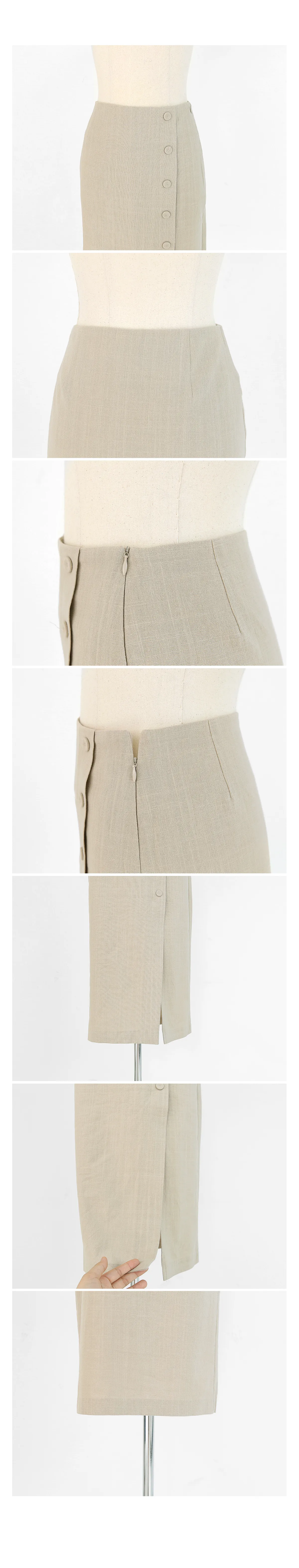 スリットボタンタイトスカート・全3色 | DHOLIC | 詳細画像6