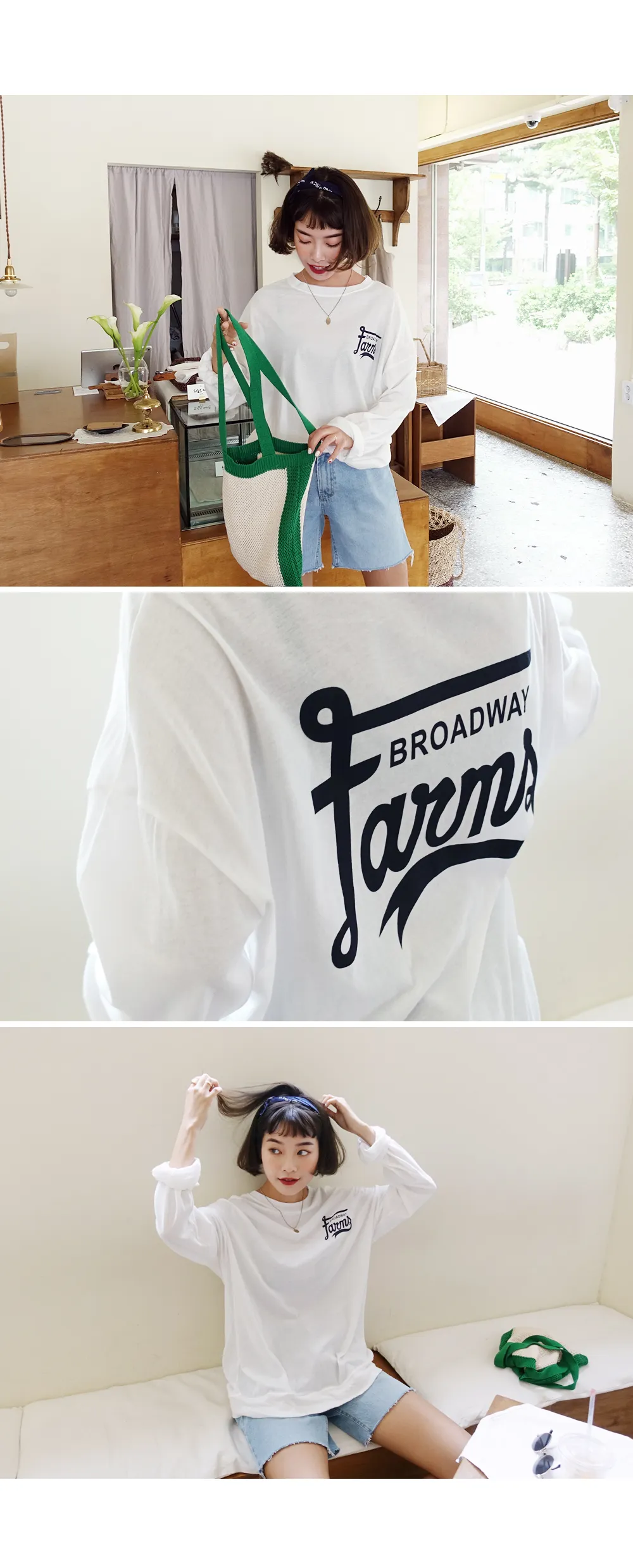 BROADWAYプリントTシャツ・全4色 | DHOLIC | 詳細画像2