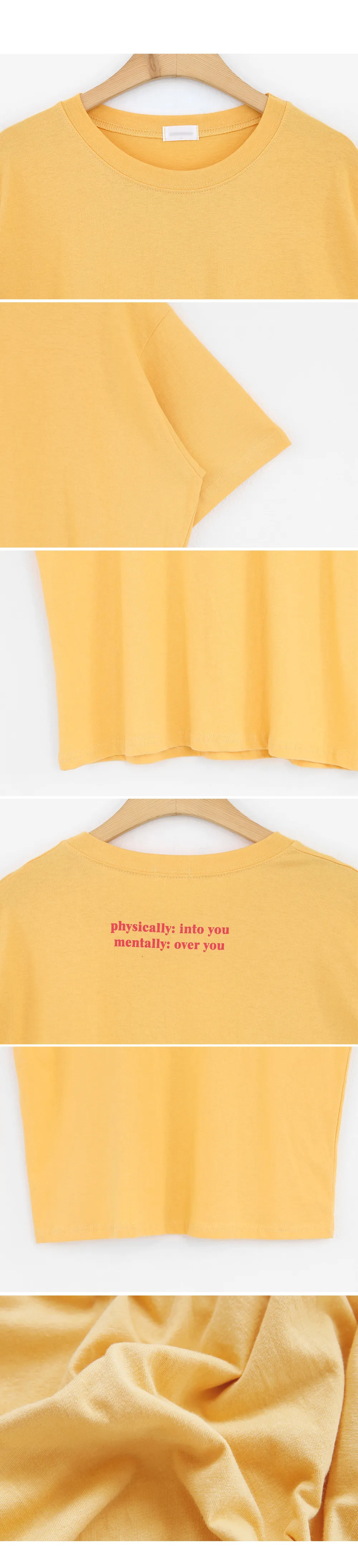 バックレタリング半袖Tシャツ・全3色 | DHOLIC | 詳細画像9