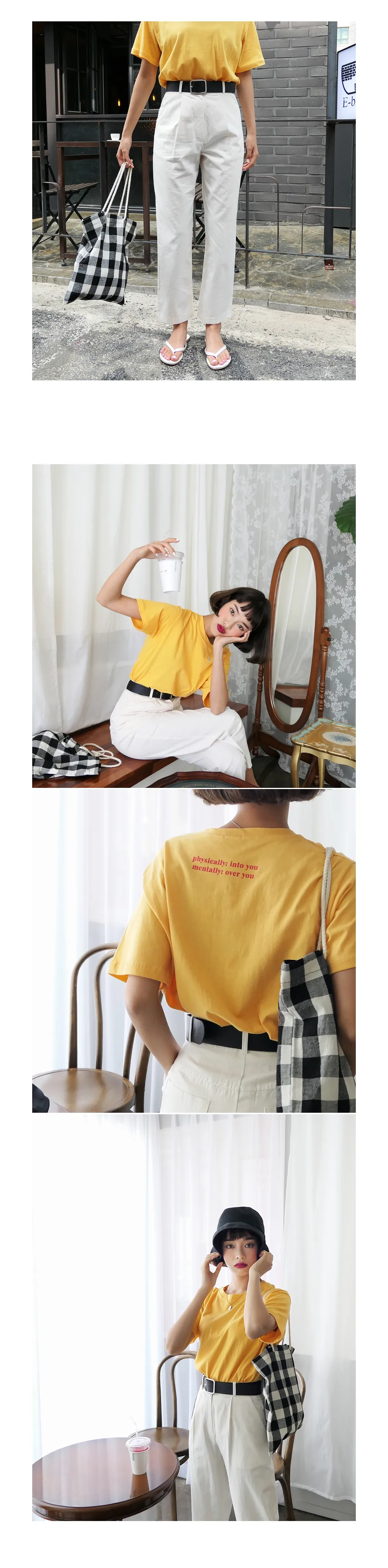 バックレタリング半袖Tシャツ・全3色 | DHOLIC | 詳細画像6
