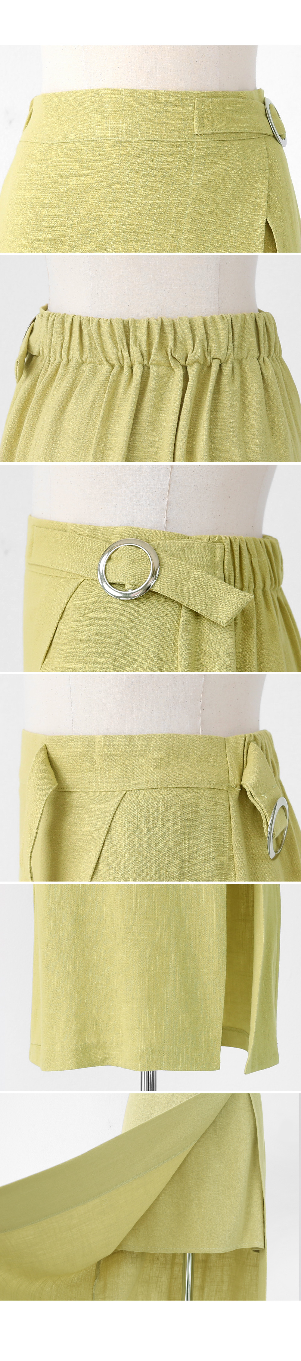 サイドベルトスリットスカート・全2色 | DHOLIC | 詳細画像9